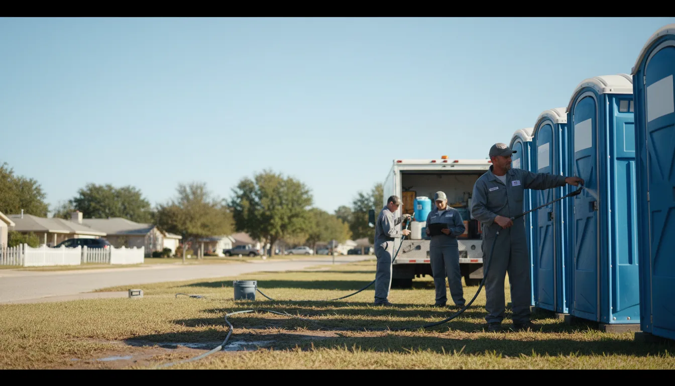 Long-Term Portable Toilet Rental in Tchula, MS near me